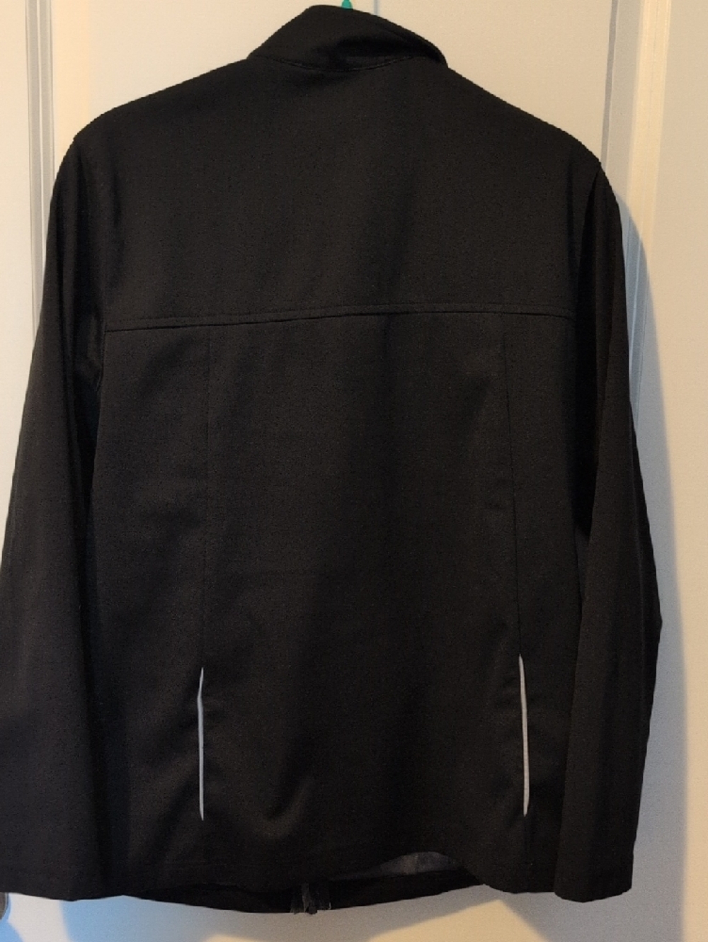 Audi Black Zip-Front Logo Jacket with Trim - Picture 6 of 6